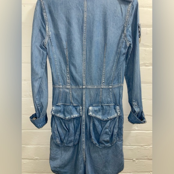 Fitted Denim Romper (with pockets!) - Picture 4 of 8